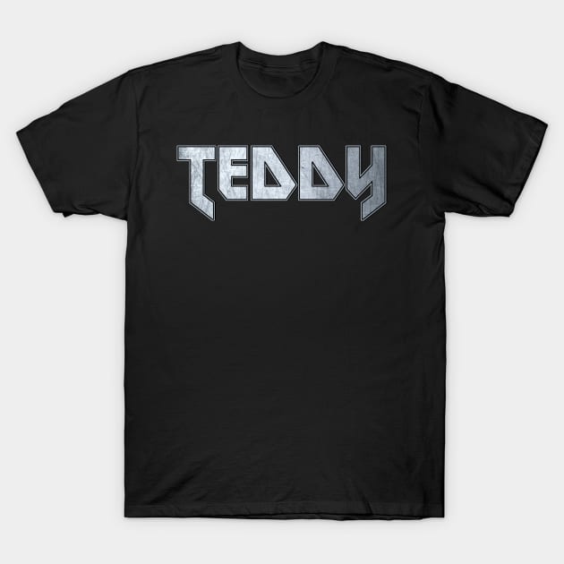 Heavy metal Teddy T-Shirt by KubikoBakhar